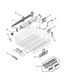 Upper rack and track parts