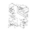 Kenmore 59679313510 freezer liner parts diagram