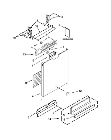 Door panel parts
