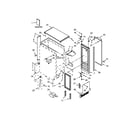 Kenmore 59689592101 cabinet, door and liner parts diagram