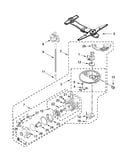 Pump, washarm and motor parts