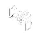 Kenmore 10651122211 air flow parts diagram