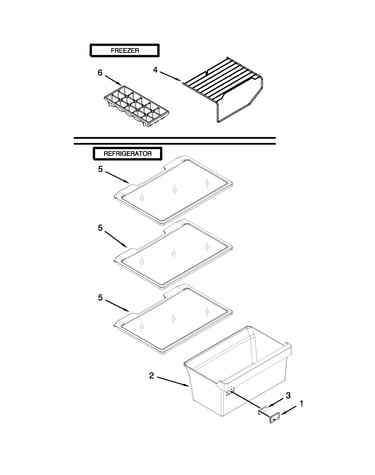Shelf parts