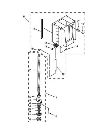 Powerscrew and ram parts