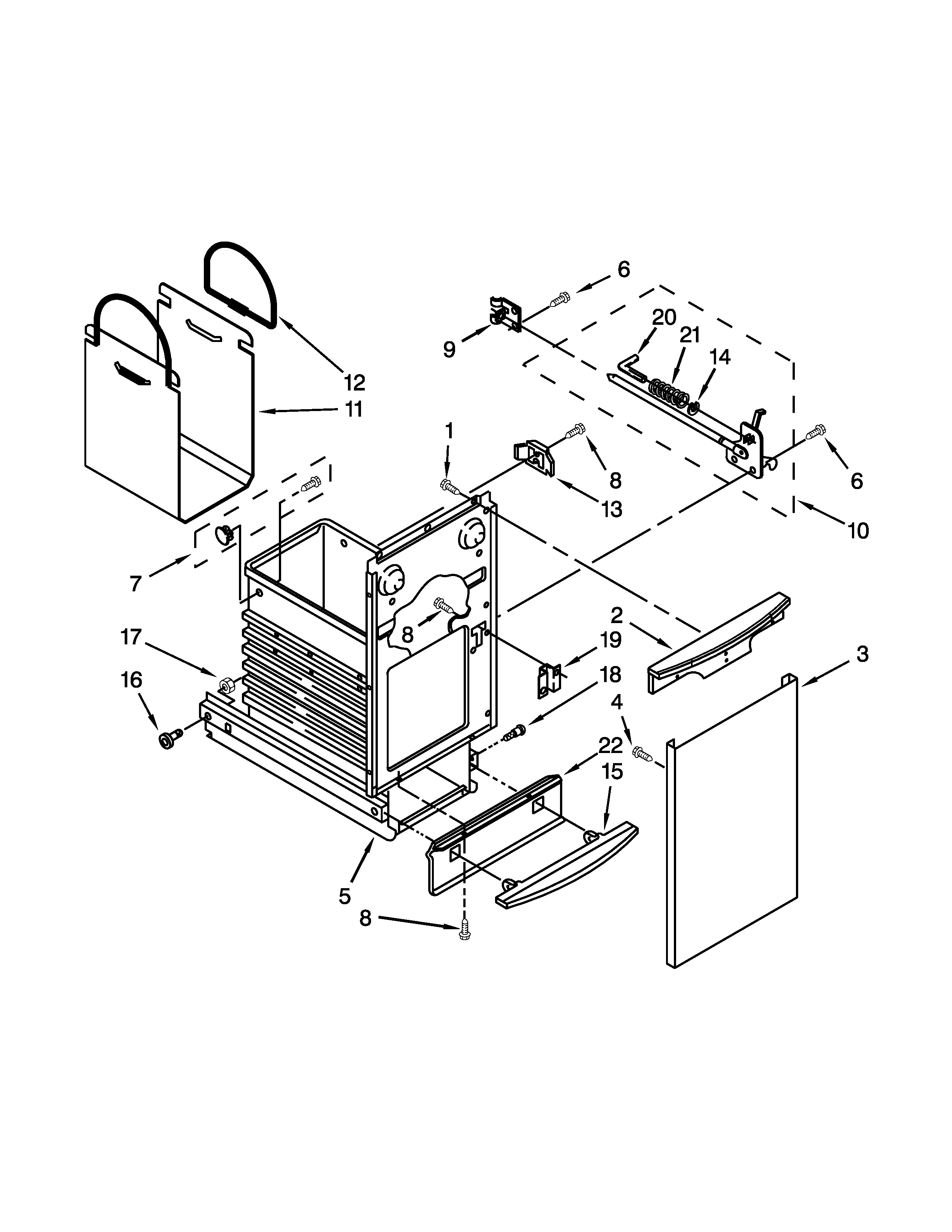 Container parts