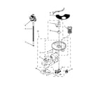 Kenmore 66513402N412 pump, washarm and motor parts diagram