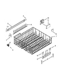 Upper rack and track parts