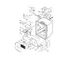 Kenmore 59672389412 refrigerator liner parts diagram