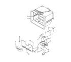 Kenmore 596723824102 freezer liner parts diagram