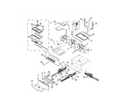 Kenmore 59672389412 shelf parts diagram
