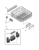 Lower rack parts