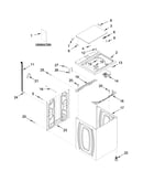 Top and cabinet parts