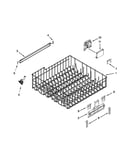 Upper rack and track parts