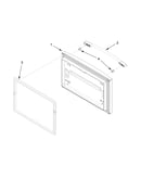 Freezer door parts