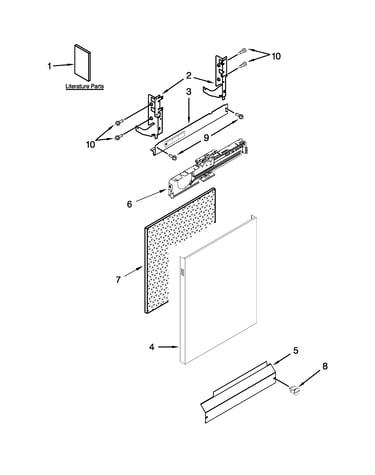 Door and panel parts
