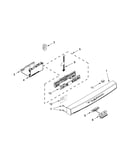 Control panel and latch parts