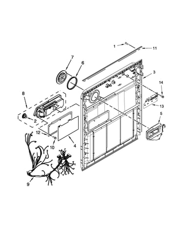 Inner door parts