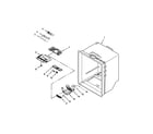 Kenmore 59679342510 refrigerator liner parts diagram