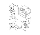 Kenmore 596467934951 freezer liner parts diagram
