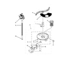 Kenmore 66513073K217 pump, washarm and motor parts diagram