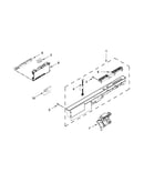 Control panel and latch parts