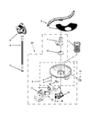 Pump, washarm and motor parts