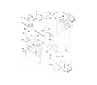 Kenmore 11069133411 cabinet parts diagram