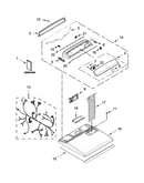 Top and console parts