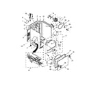 Kenmore 11076132411 cabinet parts diagram