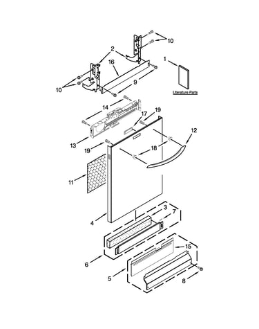 Door panel parts