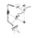 Kenmore Elite 66513973K013 upper wash and rinse parts diagram