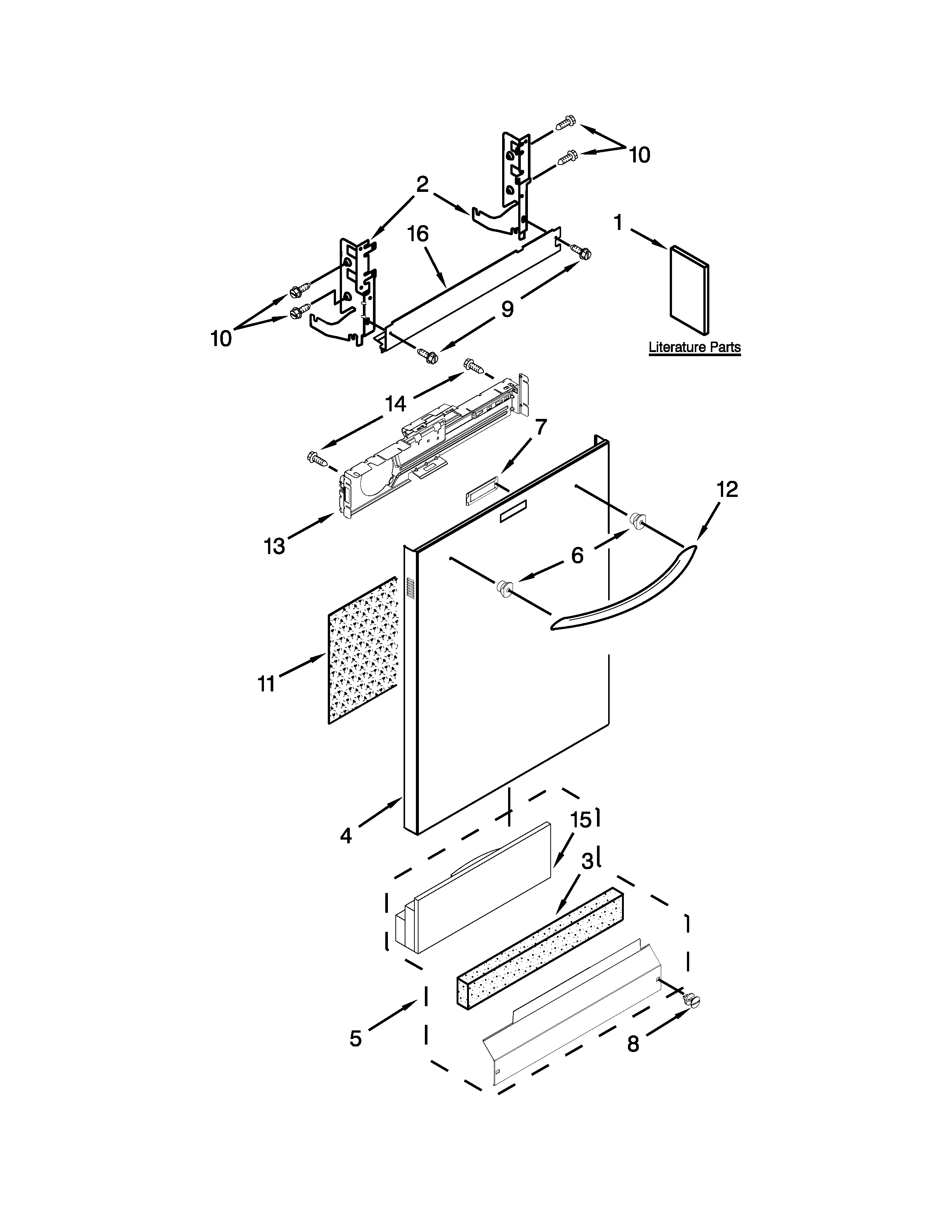 Door panel parts