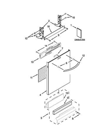 Door panel parts