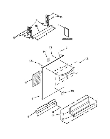 Door panel parts