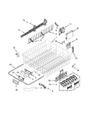 Upper rack and track parts