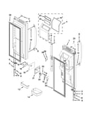 Refrigerator door parts