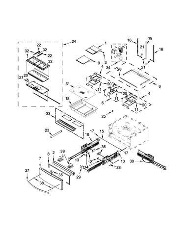 Shelf parts