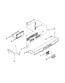 Control panel and latch parts