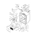 Kenmore 59672383411 refrigerator liner parts diagram