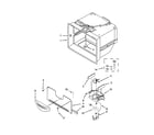 Kenmore 59672389411 freezer liner parts diagram