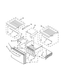 Freezer door parts