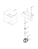 Motor and ice container parts