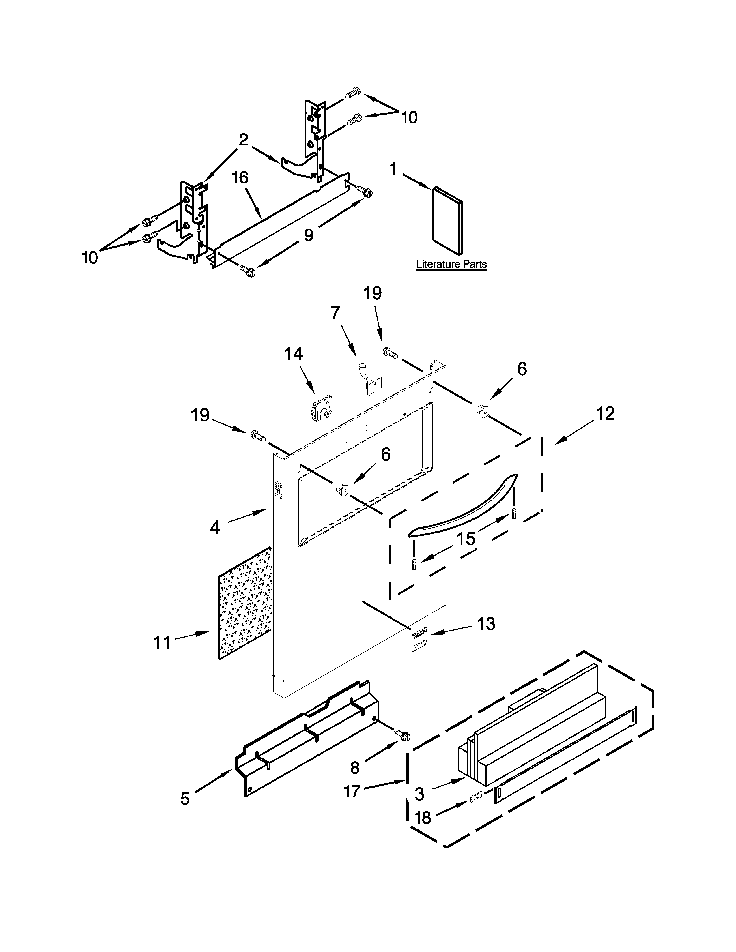 Door panel parts