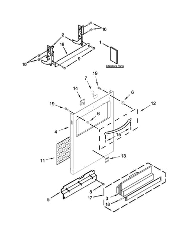 Door panel parts