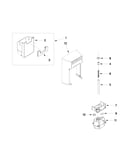 Motor and ice container parts