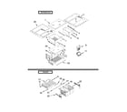 Kenmore 10679472410 shelf parts diagram
