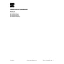 Kenmore 66513003N510 cover sheet diagram
