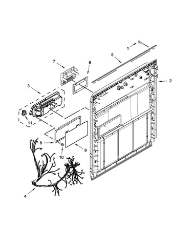 Inner door parts