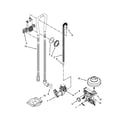 Kenmore 66513003N510 fill, drain and overfill parts diagram