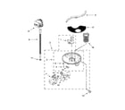 Kenmore 66513004N510 pump, washarm and motor parts diagram